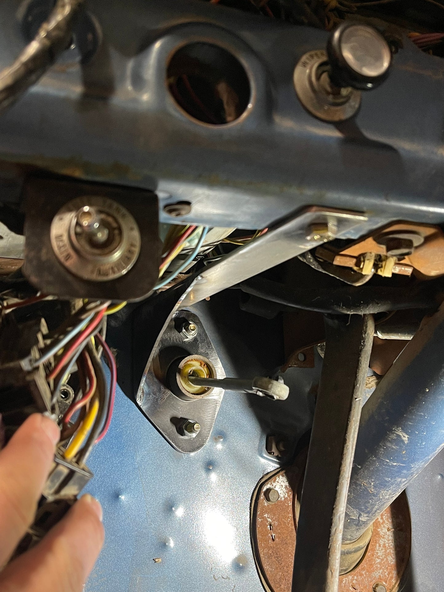 67-72 Clutch M/C Brace