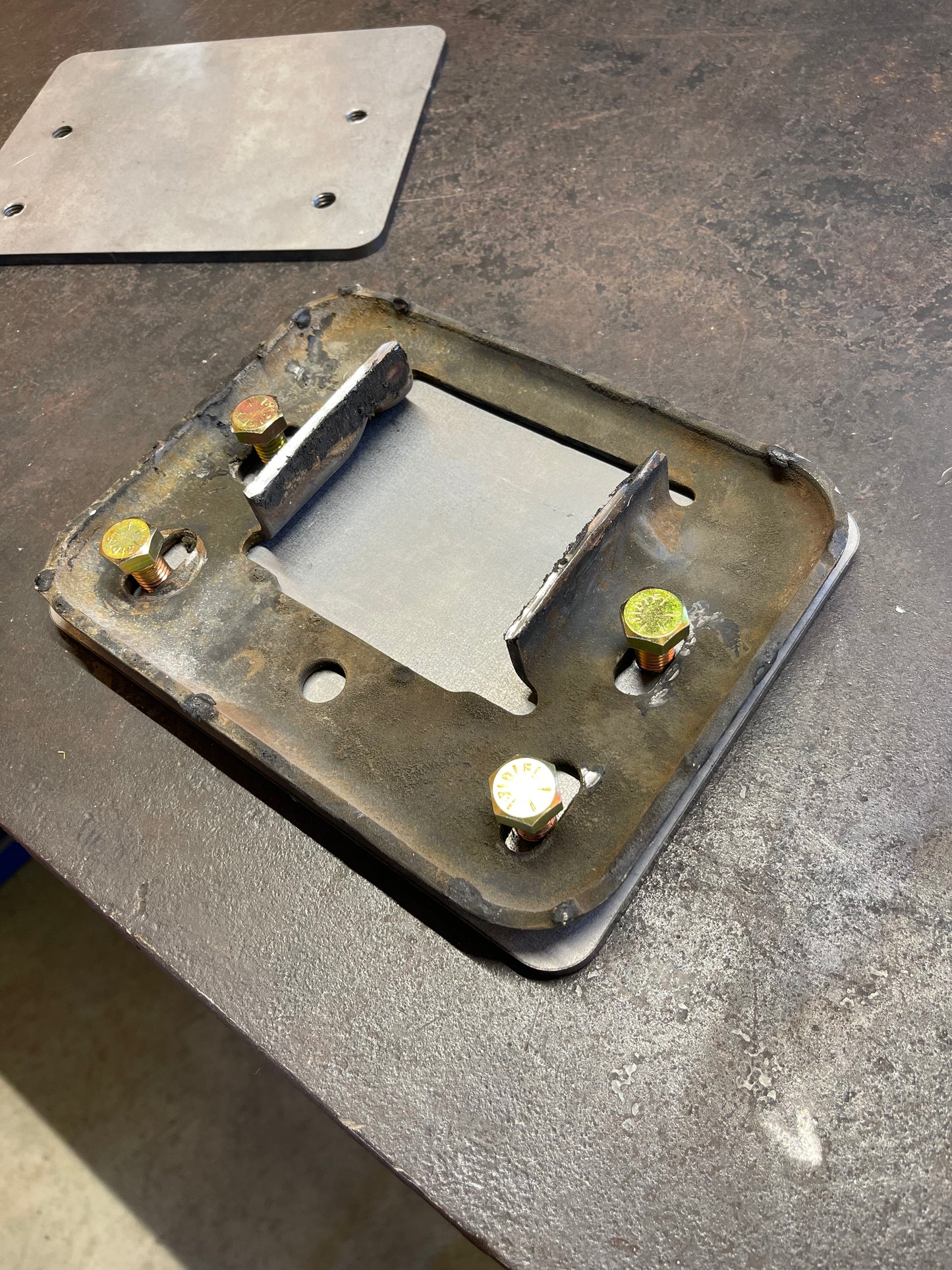 99-07 SD Fabricated Bumper Mounting Plates